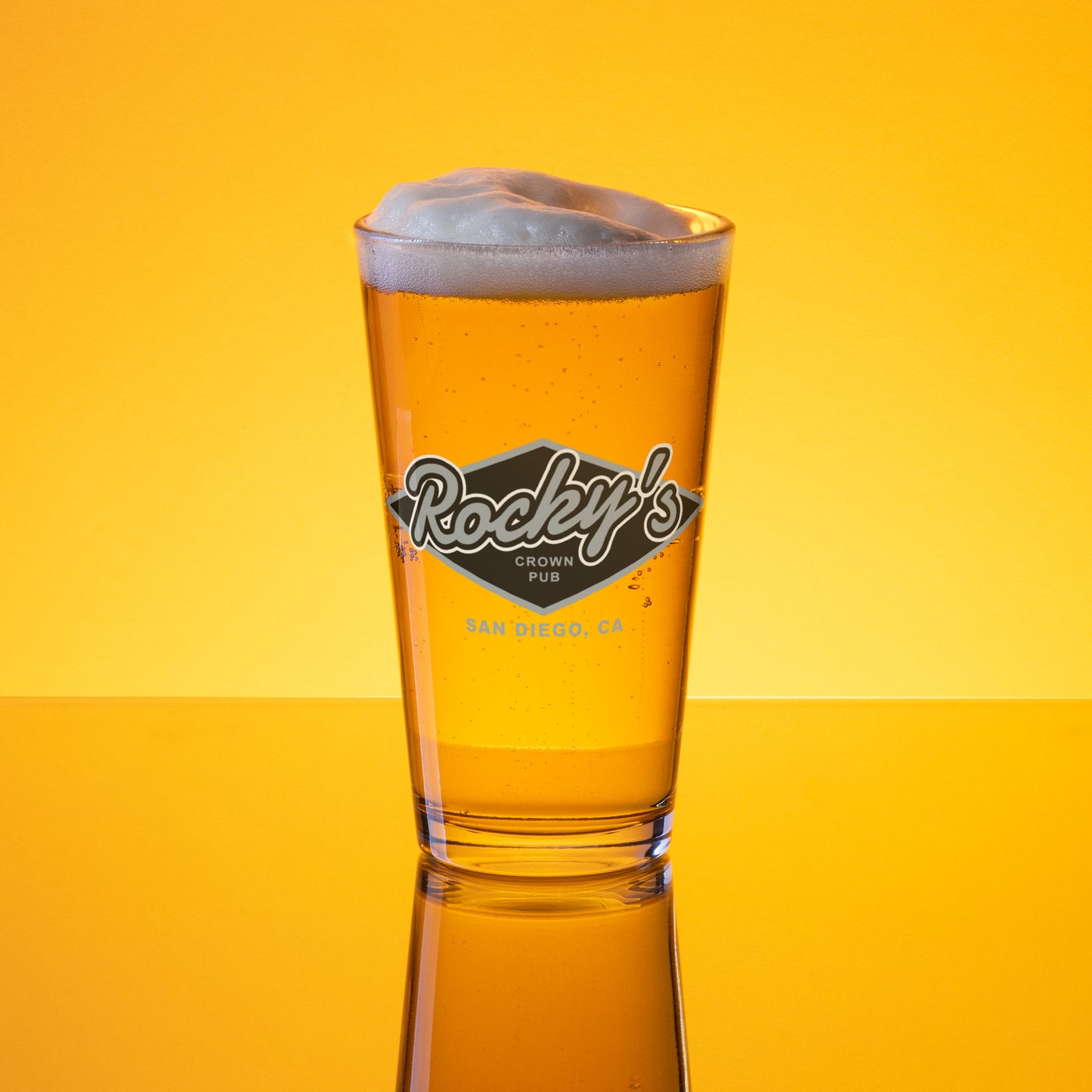 Rocky's Pint Glass